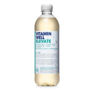 Vitamin Well Elevate 12x500ml Pineapple & Wild Strawberry